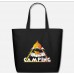 Camping Campfire Gift Idea Black Eco-Friendly Tote Bag